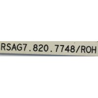 FUENTE PARA TV HISENSE NUMERO DE PARTE 228593 /  RSAG7.820.7748/ROH / HLL-4360WC / DPD194LADFL / PANEL HD500S1U92-L1\S0\GM\CKD\ROH / MODELO 50R6E